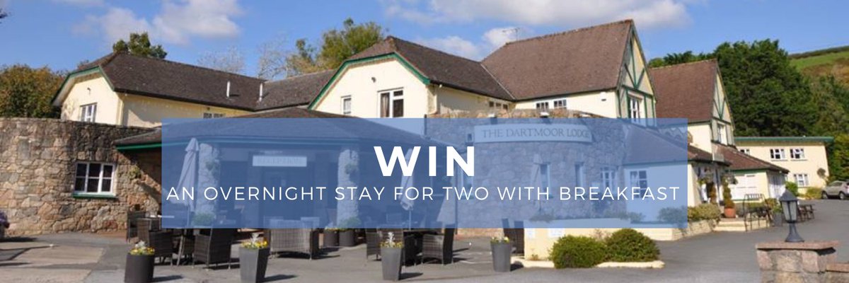 Enter our #devonhotels12days to #WIN An overnight stay with breakfast for two at @DartmoorLodge #dartmoor #weddings

To Enter:
1. Follow @devonhotels 
2. Retweet this post 
3. Tag a friend below
#competition closes at midnight 19/12/20 
@visitdartmoor
