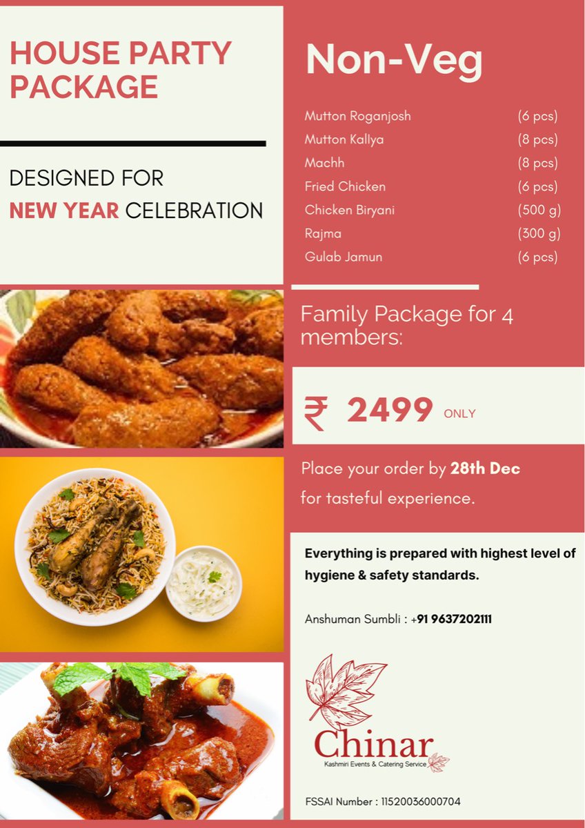 New Year Party Package. For Pune &amp; Mumbai enquiries &amp; bookings,contact Anshuman Sumbli at : +91 9637202111 .<a href="/Yekjah/">Yekjah</a> @RootsInKashmir <a href="/kp_startups/">KP Startups</a> <a href="/vivekagnihotri/">Vivek Ranjan Agnihotri</a> <a href="/LokutMokut/">Koshur 𑆑𑆾𑆯𑆷𑆫 🍁🍁🍁</a> <a href="/artist_shivani/">paint2print</a> <a href="/AdityaRajKaul/">Aditya Raj Kaul</a> <a href="/Sunilraina10/">Sunil R Rajanaka 𑆱𑆶𑆤𑆵𑆬 𑆫𑆽𑆤𑆳 𑆫𑆳𑆘𑆳𑆤𑆑</a> <a href="/Ashwani_sadhu/">Ashwani Sadhu</a> <a href="/UTalashi/">Umesh Talashi</a> <a href="/panditaAPMCC63/">Ravinder Pandita(Save Sharda)</a> <a href="/romeshzadoo2/">romesh</a>