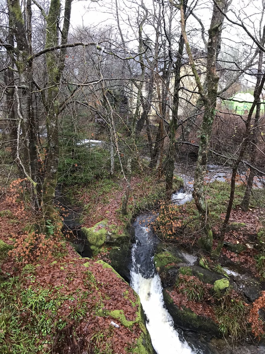 The Dochart Falls at Killin