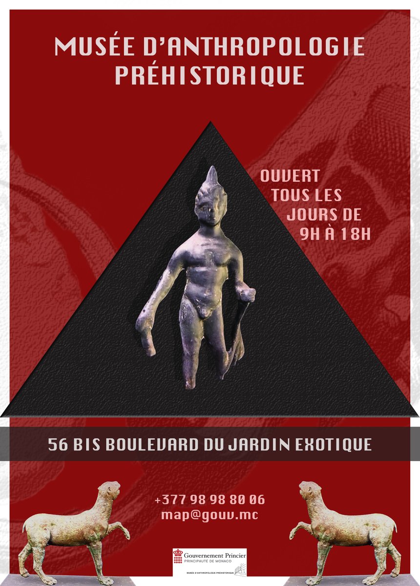 map_monaco's tweet photo. Avec le Musée d'Anthropologie préhistorique, découvrez #Monaco #autrement : archéologiquement ! Tous les jours de 9h à 18h ! #culture #patrimoine #sciences 
Comm. L. Pasteau
Toutes les infos : 00377 98 98 80 06 / map@gouv.mc 
Visites commentées sur devis et réservation https://t.co/kWmcPAb8k6