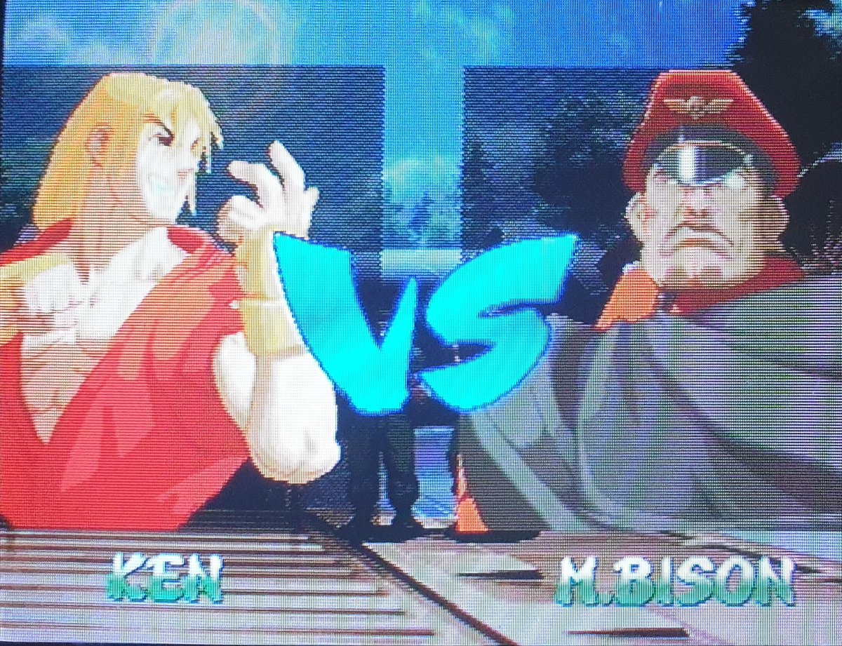 That anime style is central to Alpha 2's whole look. The game is gorgeous, with stunning animation and sprites that look lifted straight out of the said film.The Saturn misses so very few frames from its arcade counterpart that you'd be hard pressed to see them! Stunning stuff!