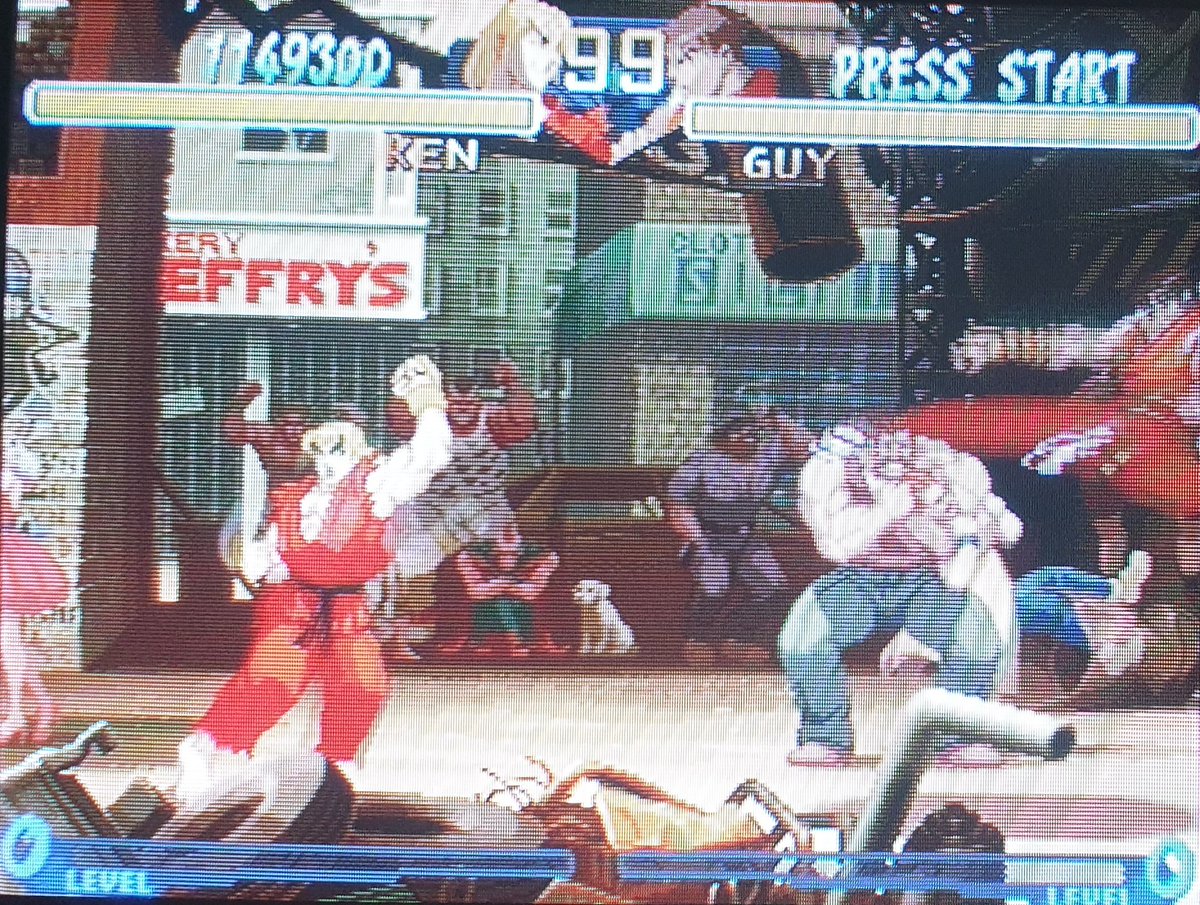 And this is why the game excels. Like VF2, the game is extremely accessible, players won't be overwhelmed by immediately complex gameplay, any Street Fighter 2 player should feel at home.But still, there are oceans of depth owing to the versatile mechanics.