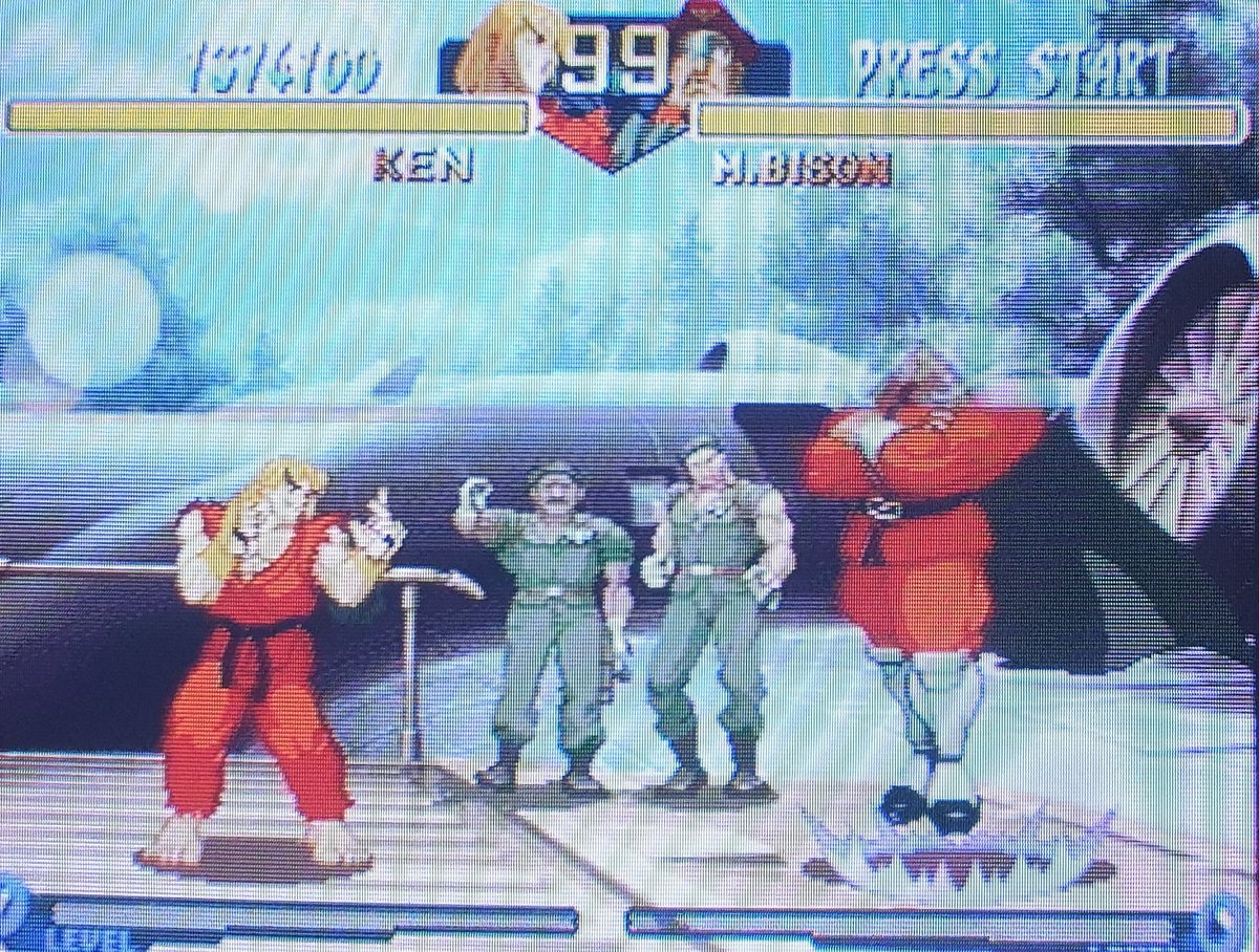 And this is why the game excels. Like VF2, the game is extremely accessible, players won't be overwhelmed by immediately complex gameplay, any Street Fighter 2 player should feel at home.But still, there are oceans of depth owing to the versatile mechanics.