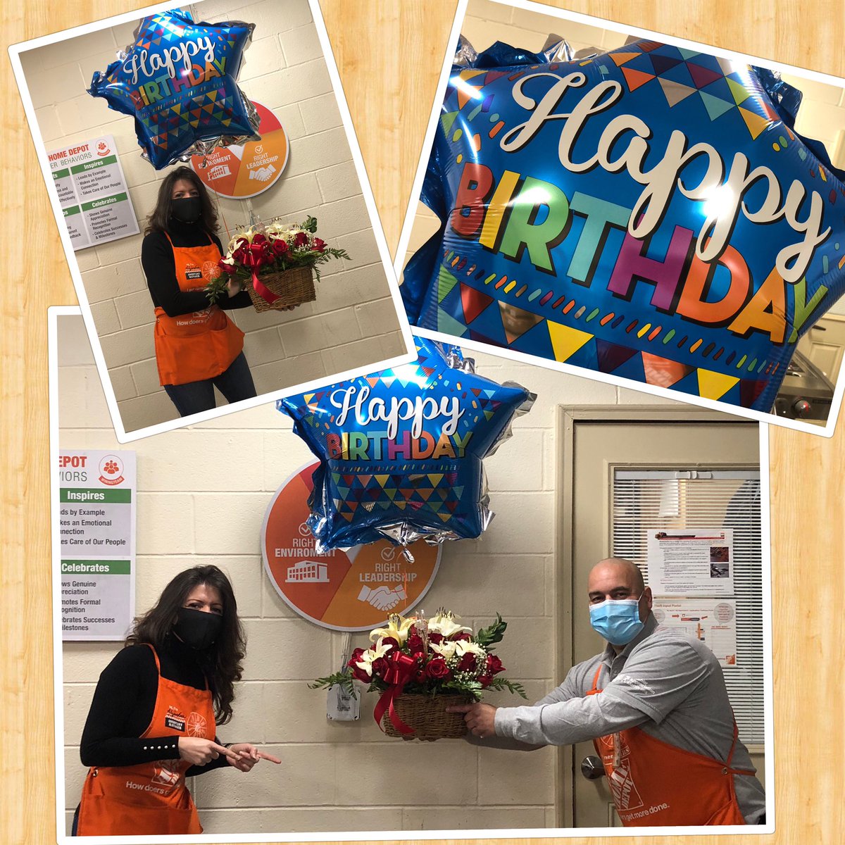 And now it our Ops ASM’sturn...Happy Birthday Alejandra. Freight Team DH Keith giving Alejandra Flowers and the all important Balloon. 🎉🎉🎉 @fearon_frank @ValineAlejandra @XoXoNicole420 @fernandoa1263 @PintoLpinto83 @KaitlynKrulan @LourdesPerry