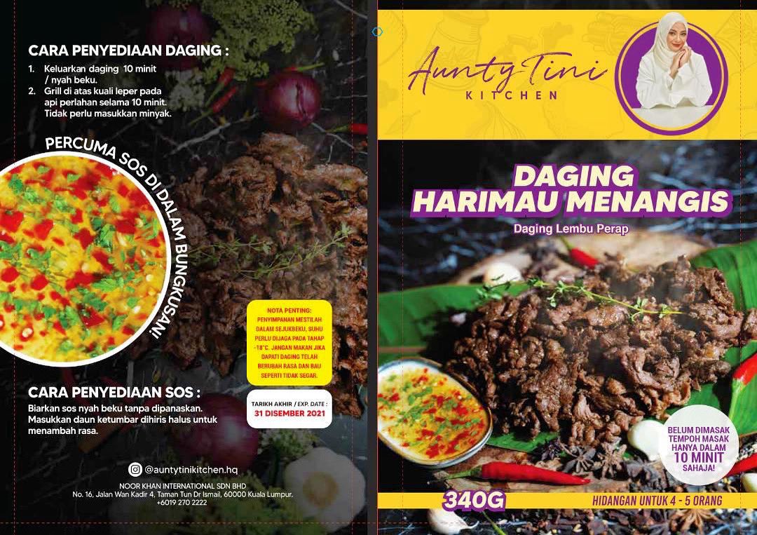 Nana Hodl On Twitter Daging Harimau Menangis Aunty Tini Kitchen 340g It Takes You Only 10 Minutes To Cook No Cooking Oil Required Easy Quick Effortless Cooking Dagingharimaumenangi Auntytinikitchen Agentwantes Https T Co Wodl9e00ef
