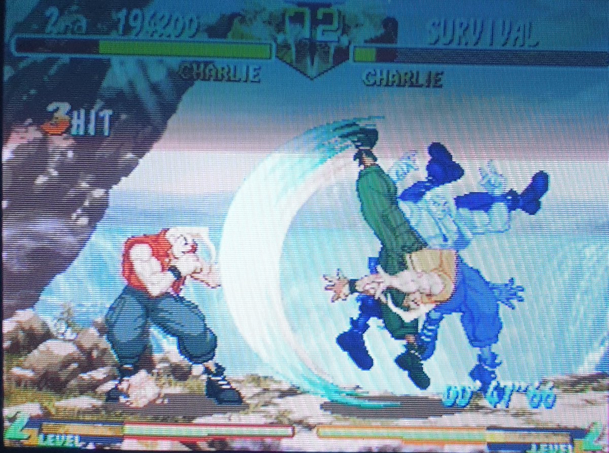 The Saturn game comes with some nice extras too, such as the arranged music and a few extra modes such as a very good Survival mode that sees you take on the games entire roster.