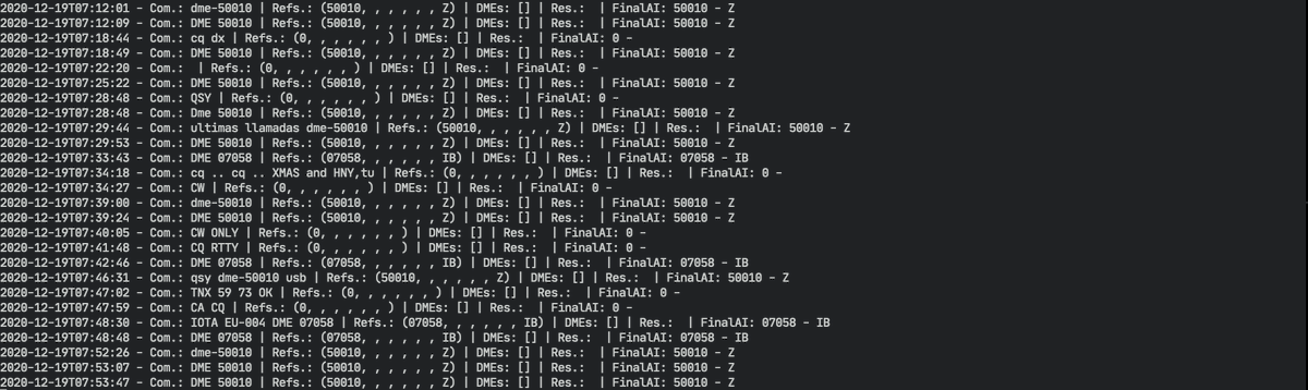 eb1tr's tweet photo. Esta mañana vamos a revisar un poco el sistema de detección de DMEs. Expectativas por todo lo alto, espero que no toque “baño de realidad”. XD #HamCoding https://t.co/e5HbYkfC0j