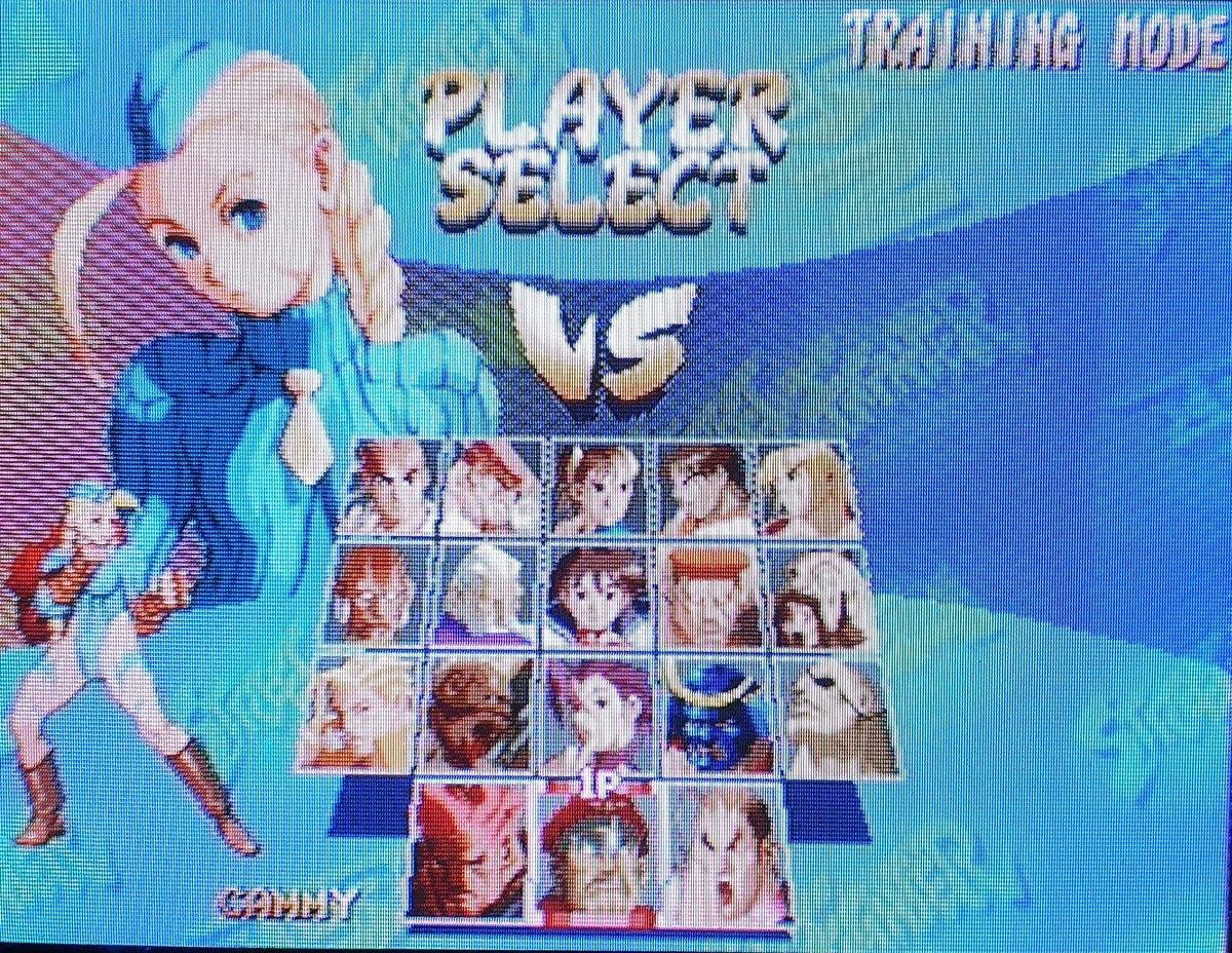 But the biggest addition is Cammy. When you fulfill certain requirements, Cammy can be accessed in training and VS modes in her Shadaloo Doll gear. She's an awesome addition to the roster!