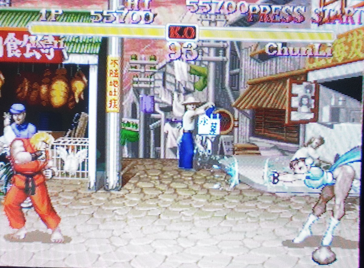 The next update after Hyper Fighting, SSF2 added four new characters and introduced a lot more animation and graphical flourishes.Here it is nigh on arcade perfect on the Saturn and it looks absolutely beautiful.