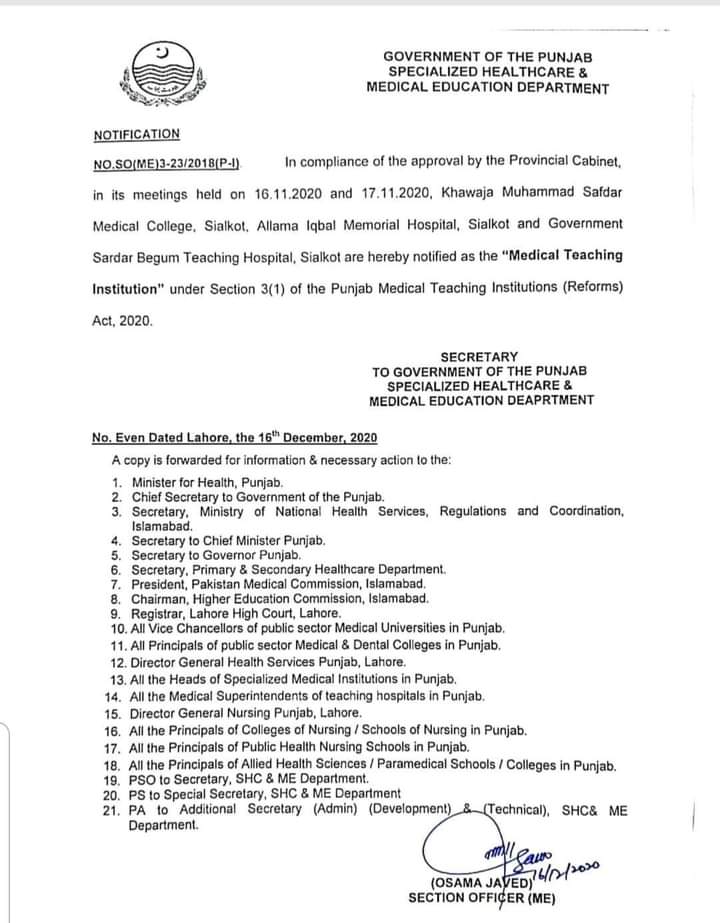 Strugglepk's tweet photo. Implementation of MTI Act in three major hospitals of #Sialkot. The system of hospitals will be run by the Board of Governors, free health facilities shall be abolished.

#SayNotoMTI
#NotoPrivatization https://t.co/VGri9CJR4X