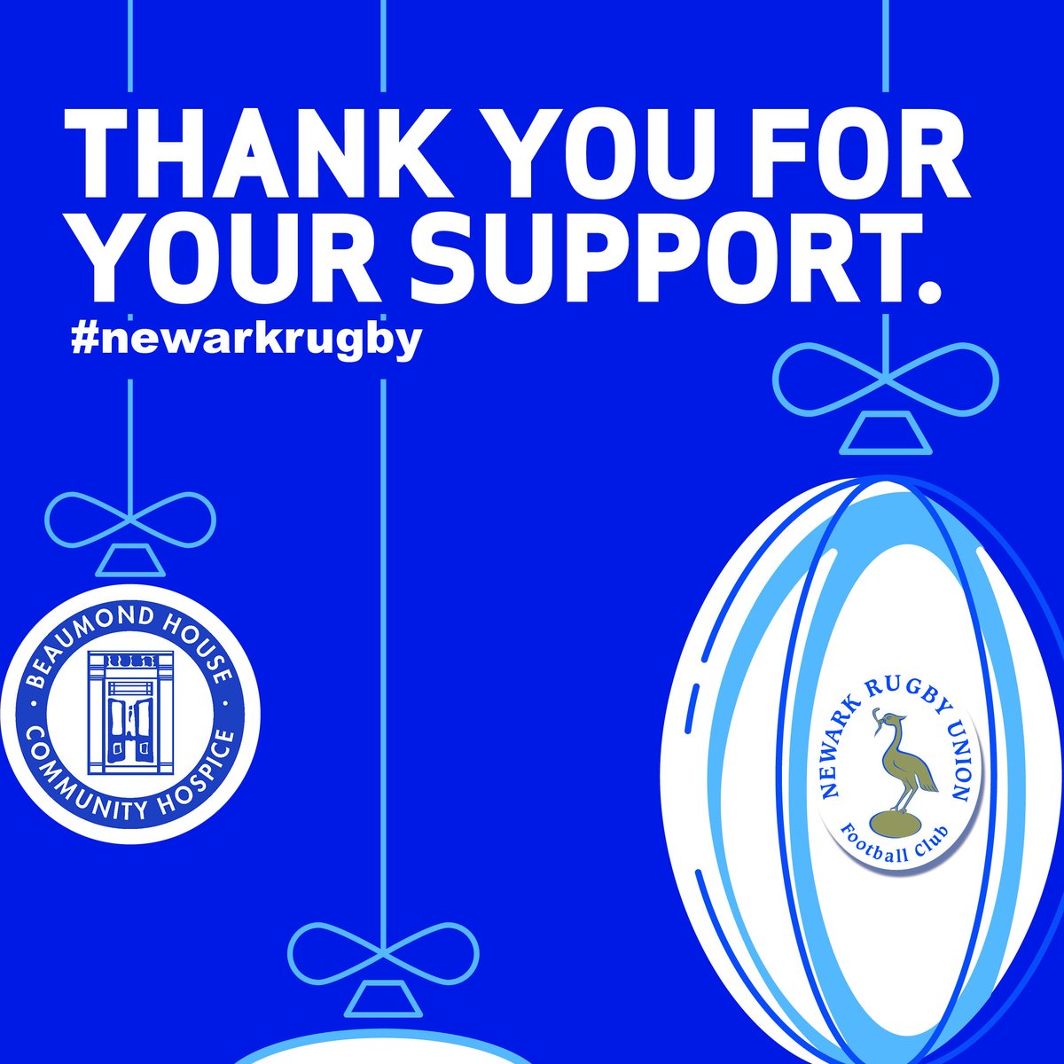 beaumondhouse's tweet photo. β¨ π
Opening day 19 of our advent is...
@newarkrufc
Newark Rugby Club would like to wish you a 'Merry Christmas' & thank the local community for their support during a tough year, we are looking forward to being able to open fully in 2021.
https://t.co/RDIXHNGGjK
#BHAdvent https://t.co/FC74kvFC2T