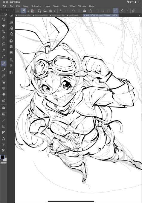 Doodle akhir pekan 