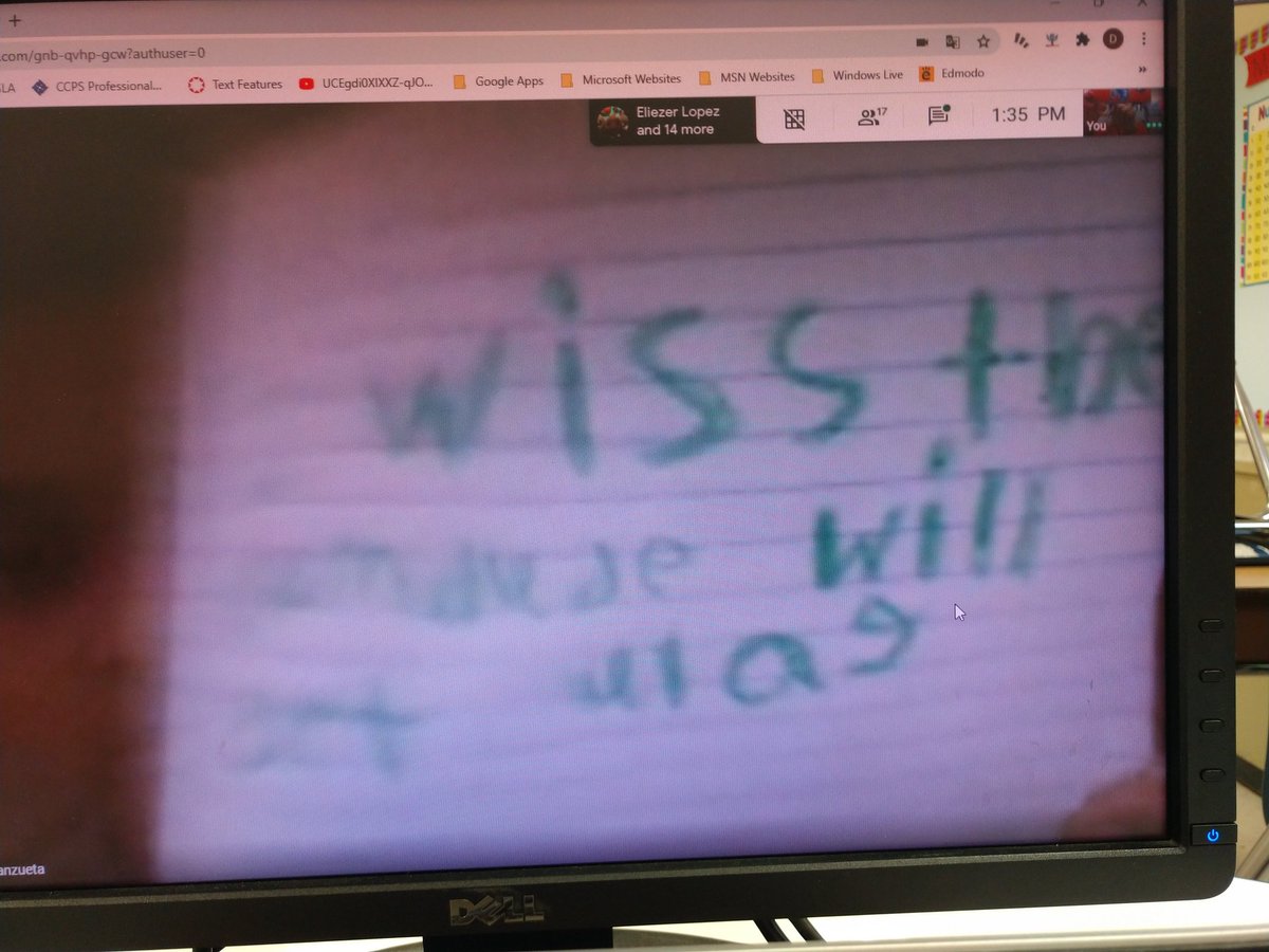 DYoung2nd's tweet photo. And my wish along with one other student.  #teamcurtis https://t.co/K5xmpXXxYO