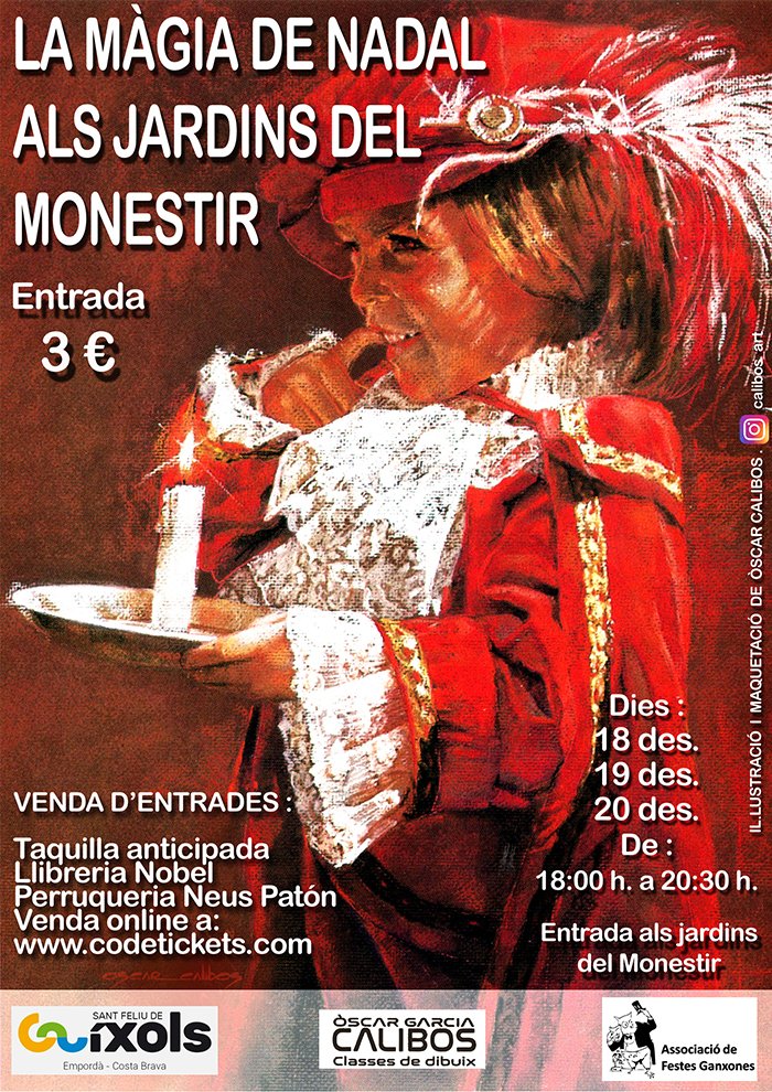menutsGirona's tweet photo. Aquest cap de setmana torna la tradicional Fira de Nadal de Sant Feliu de Guíxols, on podreu trobar productes nadalencs i artesans junt amb la Màgia del Nadal. No t'ho perdis!
🔴 https://t.co/PaOGDv3135
#incostabrava #menutsgi #enfamilia #baixempordà @Guixols #Guixols https://t.co/PMex6wKJpC