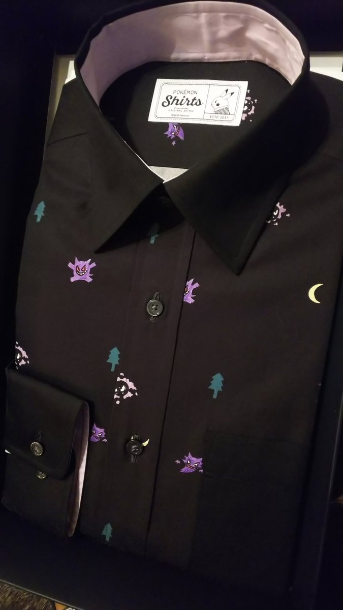 scarf_iwase's tweet photo. ゲンガー買ったら原画当たった！！！

#ポケモンシャツ 
#PokemonShirts https://t.co/XMQXbky16d
