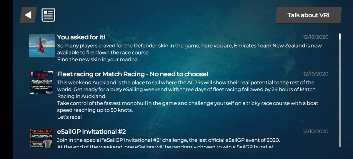 FishermenUtd's tweet photo. Congrats to #LawrieSMITH and #EscopazzoSailingTeam for their near-perfect scores at the #VirtualRegatta #ACWS #ePrada

The X-Mas race starts in 10 hours so don't sail back to harbor just yet! 

#eSailing #eSports #AmericasCup #AC75 #etnz #americanmagic #LunaRossaPradaPirelli https://t.co/X9SQ48Zspl