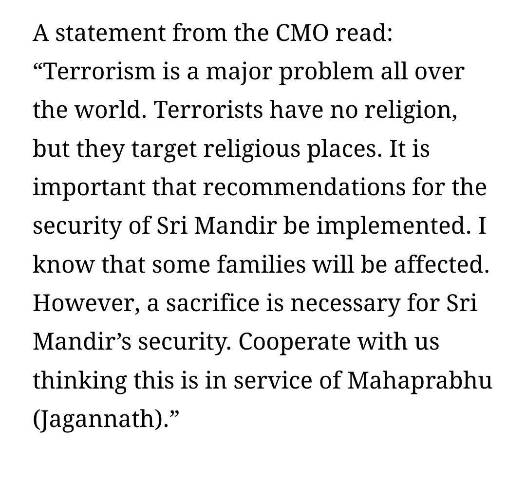 Thus, demolition began. However, it was not done without hefty compensation for every person on the land. A 500 crore package was announced, which covered rebuilding and relocation of Emar Matha also.It was to save our religious place which was on high target list of Ms.