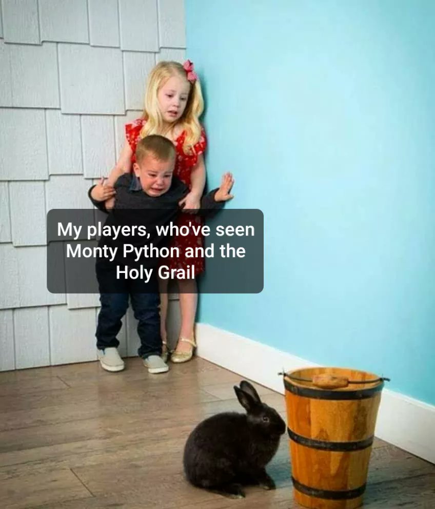 podcastevt's tweet photo. Het kan een Mimic zijn! Of een gepolymorphde draak! Of nog erger: EEN WEERKONIJN!!! https://t.co/KByCmycKRI