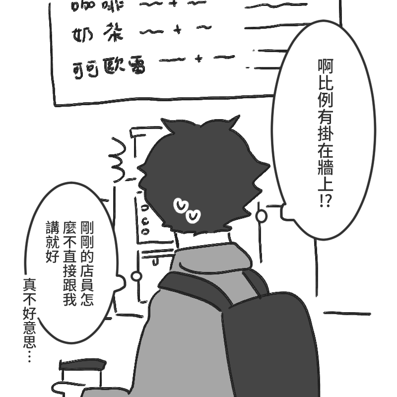 前幾天在小七發生的事 畫成兔赤整個超級可愛的啊? 