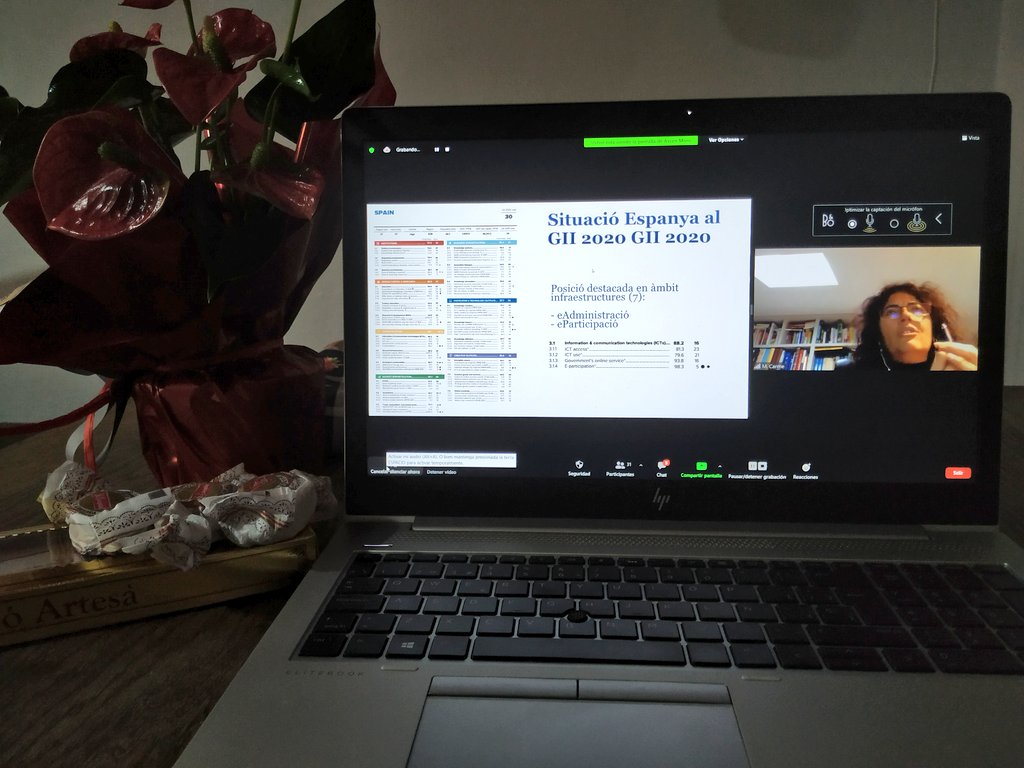 eAdmGovernObert's tweet photo. Amb el Nadal 🎄🎅🤶a la cantonada, iniciem darrera sessió #Any2020 al #PostgrauGovObert

👉  Experiències en implantació d projectes d'#Eadministració i gestió x processos

Amb les nostres #SuperWomen d referència🦸‍♀️🦸‍♀️:
☝️@ascenmoro d l'@ajsantfeliu
☝️#CarmeNoguer d l'@ajManlleu https://t.co/iI75kmVV9i