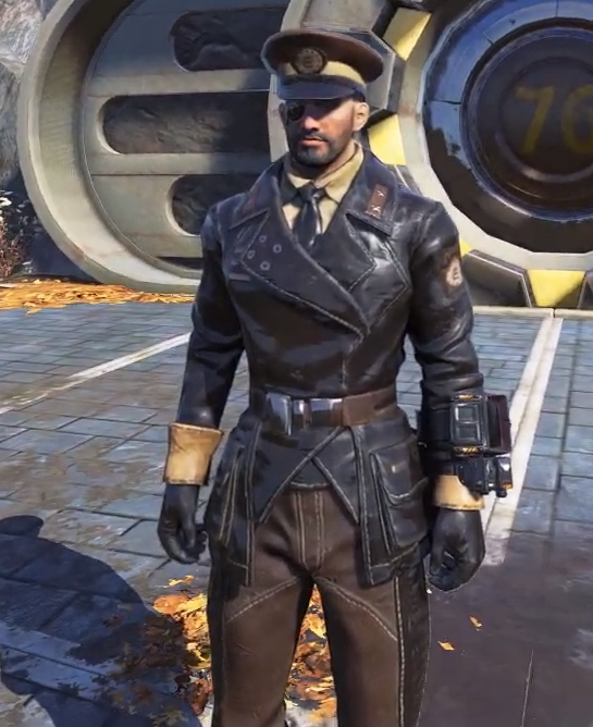 été Ruiné Immédiatement fallout 76 enclave officer uniform faire une