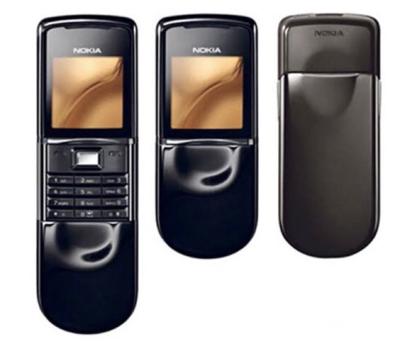 SeFSeR's tweet photo. Nokia 8800 Sirocco #bestdesignever https://t.co/gKwm7vqcoy