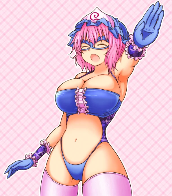 ゆゆさまんマスク会話イラスト?
正体は謎に包まれているらしい?
2枚目は没デザイン案です☕ 