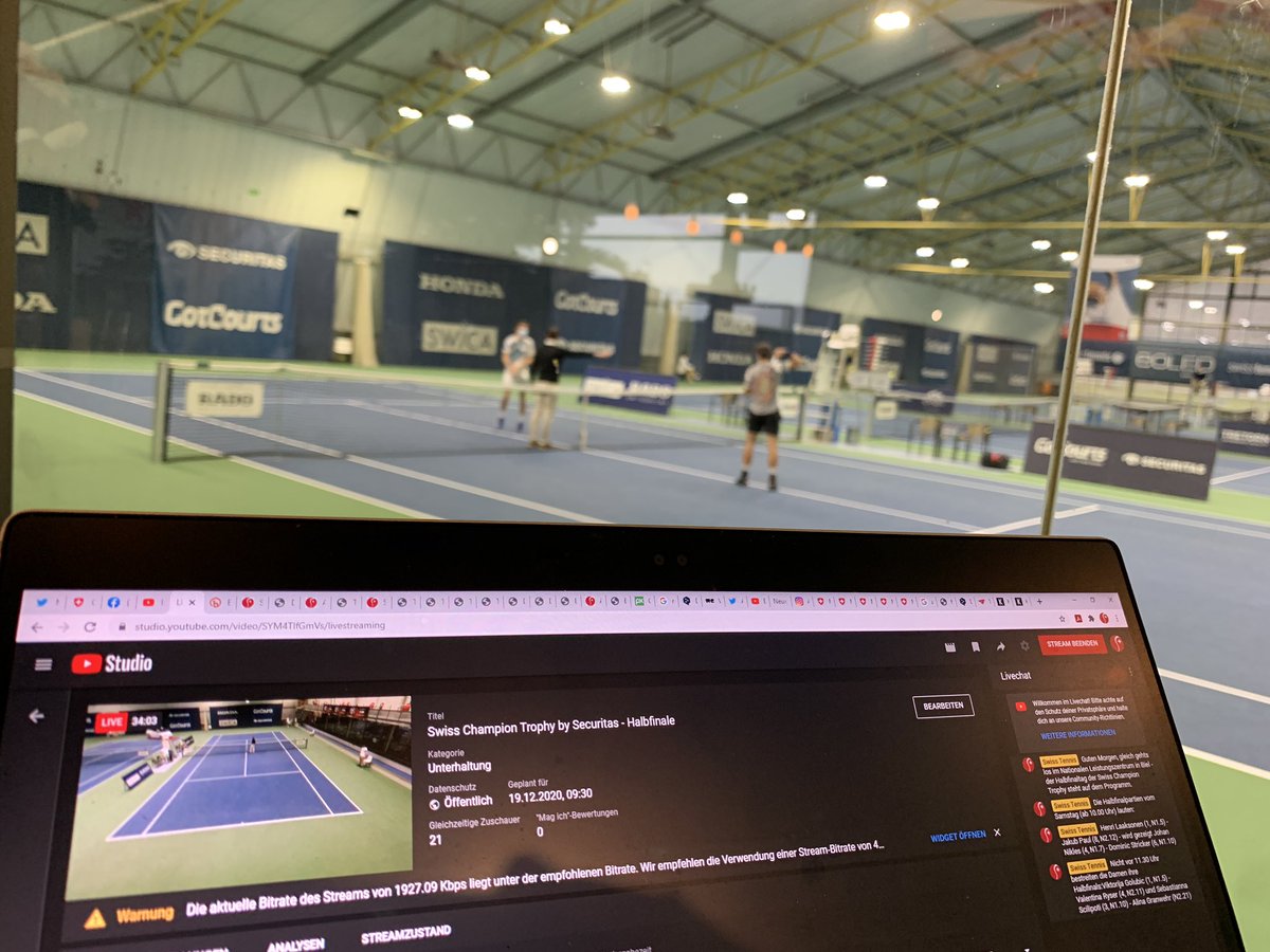 Ready for the SFs of the #Securitas Swiss Champion Trophy! Livestream via swisstennis.nau.ch Henri Laaksonen vs Jakub Paul <a href="/nau_live/">Nau.ch</a>