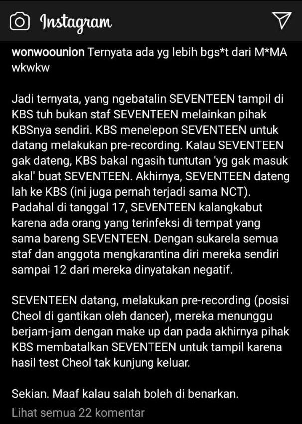 lalalano18's tweet photo. Minta dibakar aja ni gedung mau kapan sekarang? besok? lusa? Minta Maaf ga lo!!! Ternyaat ada yang lebih argghh dari acara sebelah tau lah yang Gua maksud

#KBSApologizeToSeventeen https://t.co/l4LADeqyDF