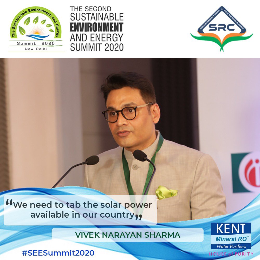 Srcdelhi's tweet photo. #SEE2020 #sustainability #greenenergy #climatechange #src @PMOIndia @MoHFW_INDIA https://t.co/wQilhkjR1h