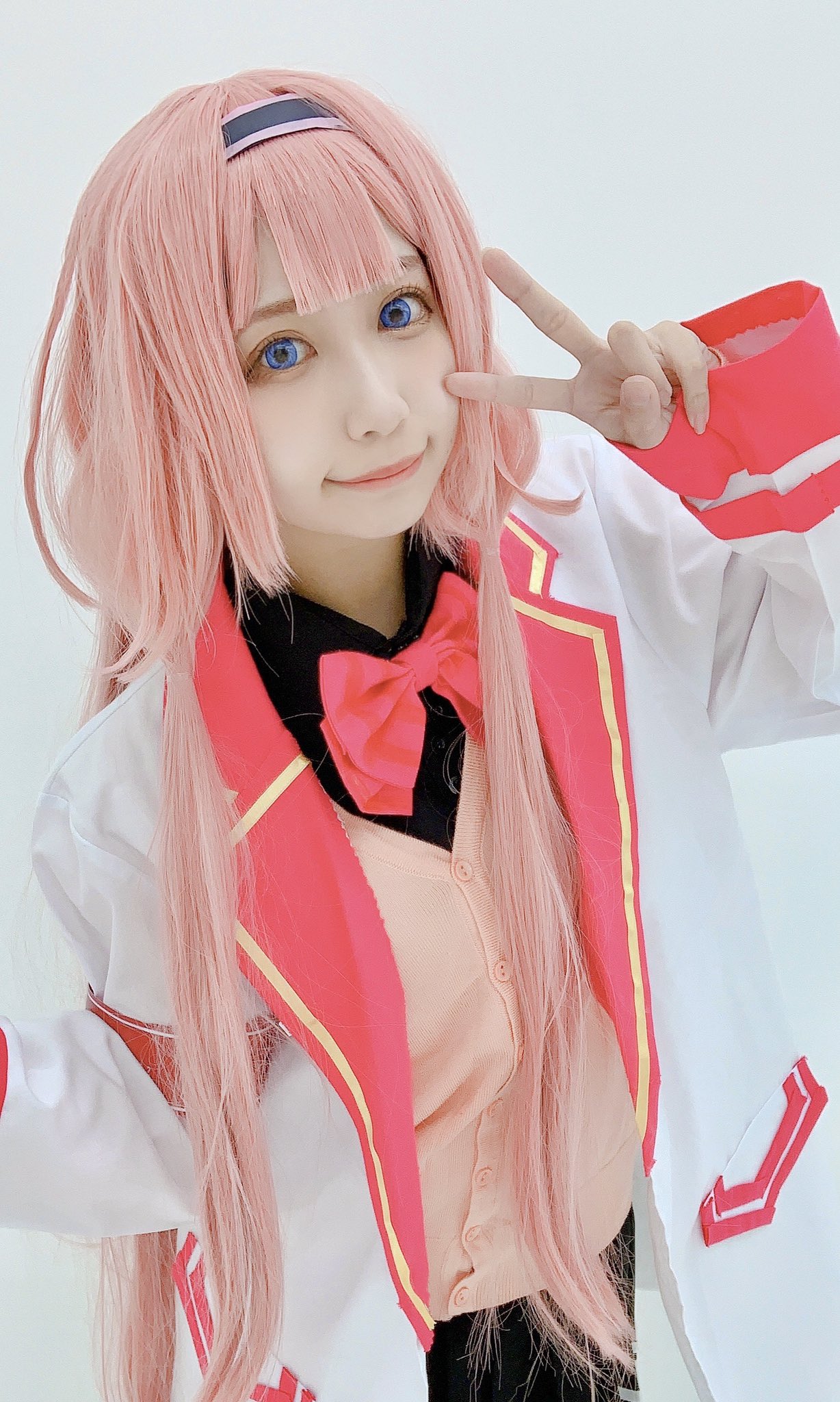 にじさんじ 周央サンゴ コスプレ ウィッグ-