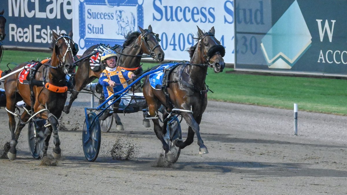 The Jason Grimson trained EXPERIA makes it two in a row after taking out the 𝗖𝗼𝗻𝗱𝗲𝗹𝗹 𝗣𝗮𝗿𝗸 𝗣𝗿𝗼𝗱𝘂𝗰𝗲 𝗣𝗮𝗰𝗲 with Cameron Hart aboard!