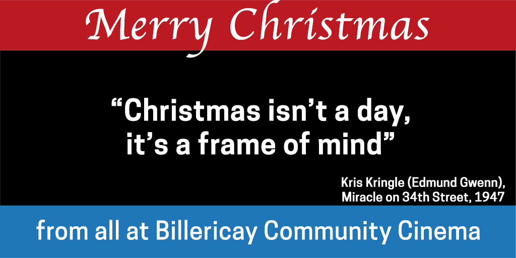 BillericayCine's tweet photo. We WILL be back but until then we'd like to wish you all a very happy, a very safe, and a very enjoyable Christmas and to echo the words of Kris Kringle:        

#Billericay #Stock #Basildon #Hutton #Burstead https://t.co/73cw4IHSEO