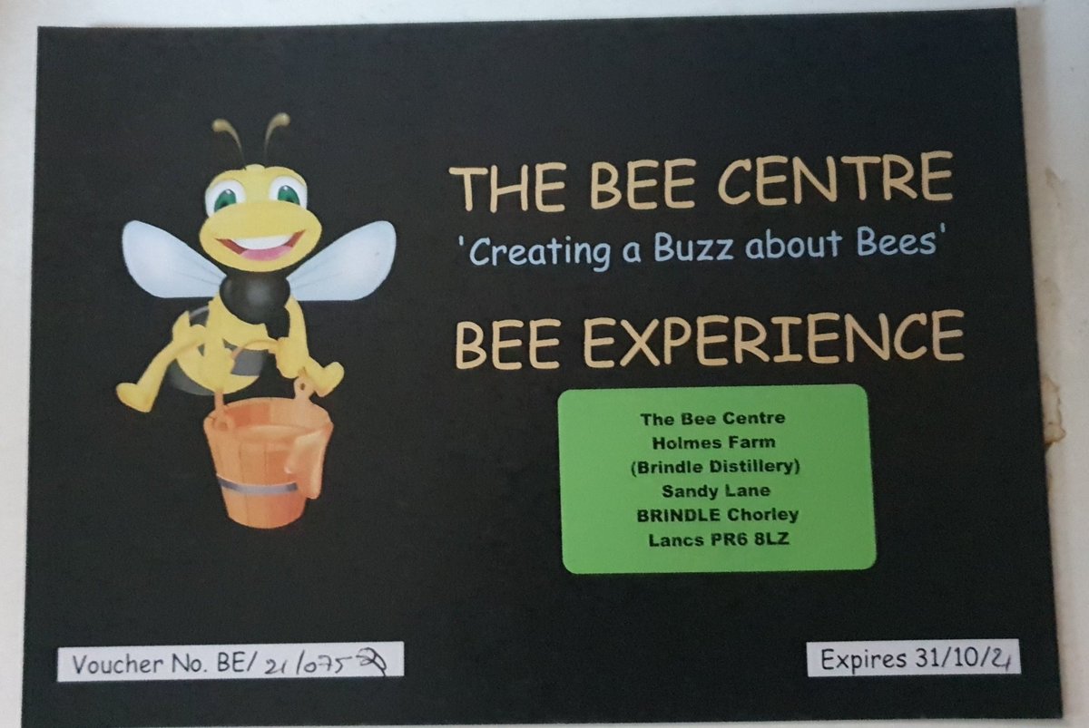 🐝 The Bee Centre 🐝 (@thebeecentre) on Twitter photo We are OPEN today (PR6 8LZ) 10 -3pm and still have a few hampers available. Also BEE EXPERIENCE VOUCHERS - ideal Christmas Presents - posted 1st Class arrive intime for Xmas. <a href="/NinaLockwood/">Nina Lockwood 🐝</a> @heightsfarmali <a href="/CuckooGin/">Cuckoo Gin</a> <a href="/VisitLancashire/">visitLancashire.com</a> <a href="/Gillylancs/">John Gillmore</a> #SaveTheBees #buylocal #shoplocal We are OPEN today (PR6 8LZ) 10 -3pm and still have a few hampers available. Also BEE EXPERIENCE VOUCHERS - ideal Christmas Presents - posted 1st Class arrive intime for Xmas. <a href="/NinaLockwood/">Nina Lockwood 🐝</a> @heightsfarmali <a href="/CuckooGin/">Cuckoo Gin</a> <a href="/VisitLancashire/">visitLancashire.com</a> <a href="/Gillylancs/">John Gillmore</a> #SaveTheBees #buylocal #shoplocal