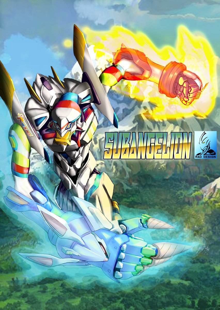 PSantheran's tweet image. My take on v-tuber Oozora Subaru&apos;s Subangelion  SHUBA SHUBA #エヴァンゲリオン #originalcharacter #mechdesign #animeart #animeartwork #evangelion
#hololive #ホロライブ #プロテインザスバル #スバ友  #oozorasubaru