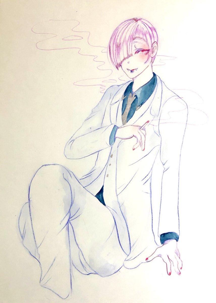#フォロワーの性癖をかき集めてドシコいキャラクターを作りたい
要素ありがとうございました!! 