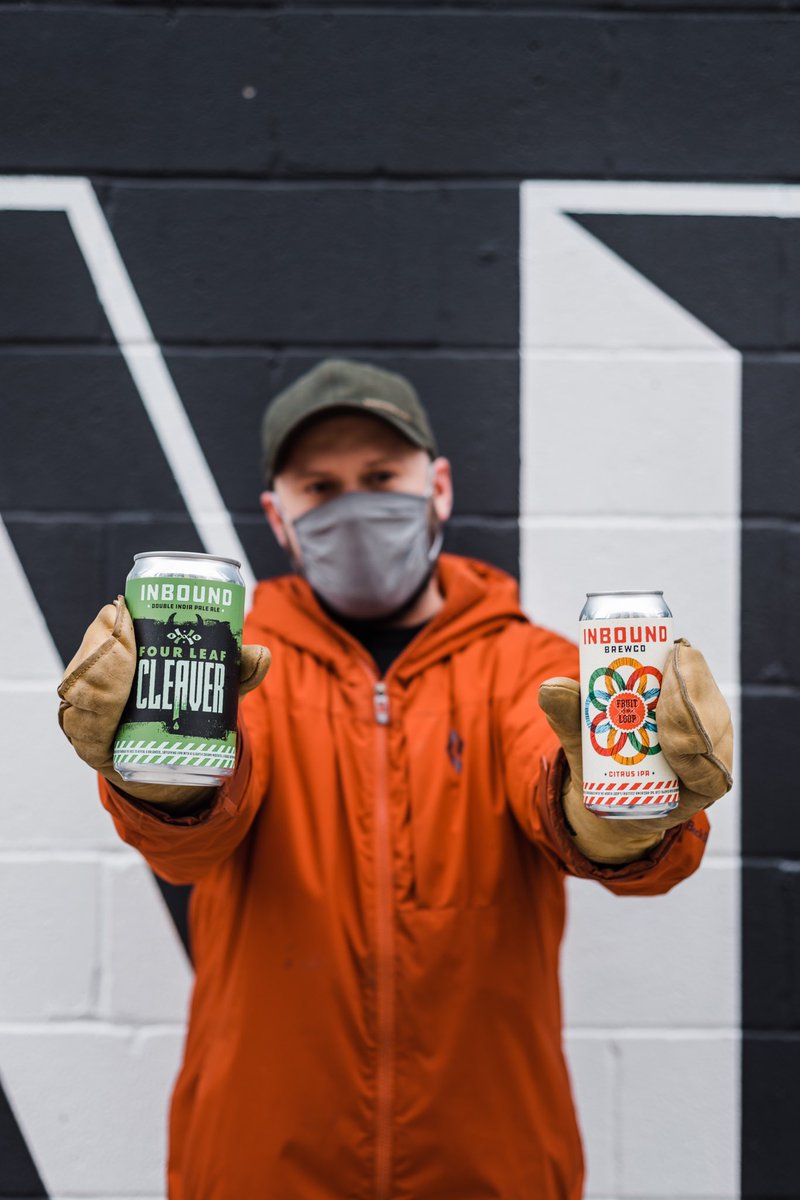InboundBrewCo's tweet photo. What will Inbound look like today?
1) beer to go sales 12-8pm. Shop in person or preorder online
2) patio seating 12-8pm — bundle up, wear a mask, limit groups to 4 people
3) @BlueFirePizza on site 2-8pm. Grab a slice to go or to stay 🍕 https://t.co/hS2RWUVD0L