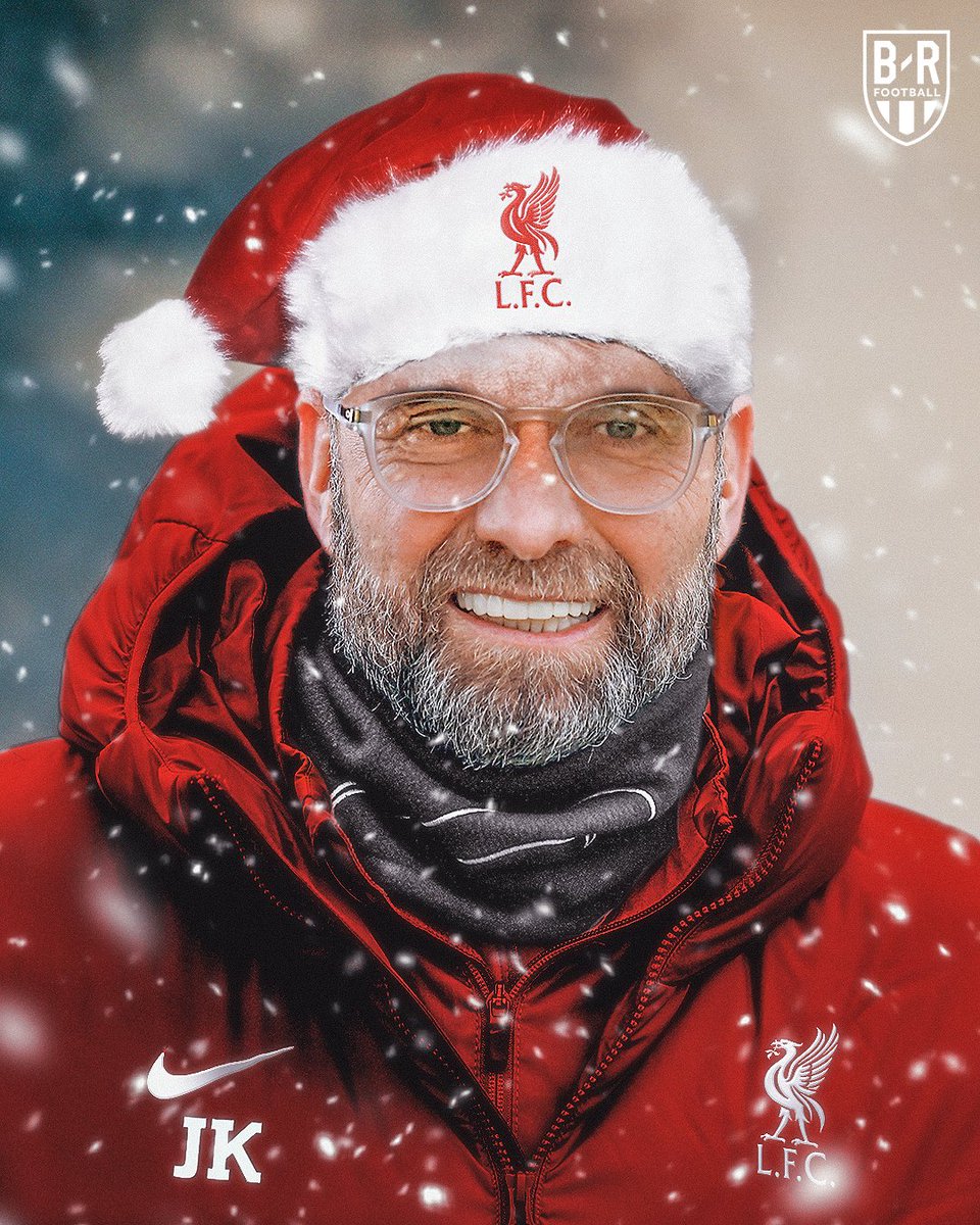 brfootball's tweet image. Liverpool are top of the Premier League table at Christmas for the third year in a row 🎅