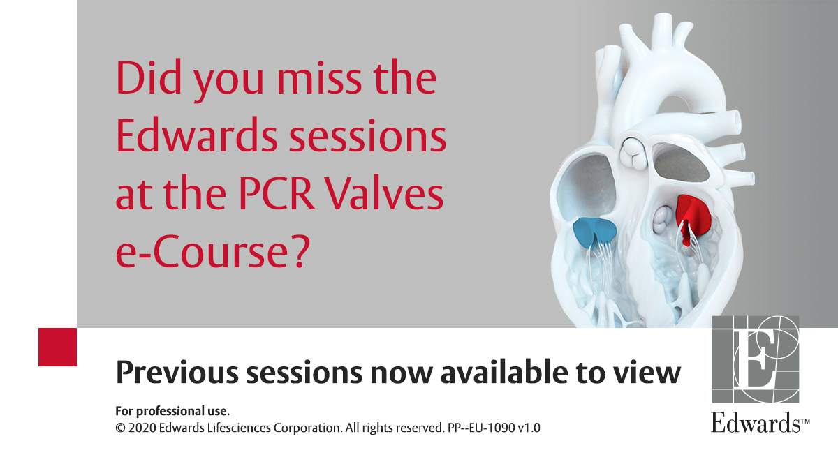 AnaMGraca's tweet photo. Catch up on the lectures and demonstrations of our transcatheter technologies for MR and TR treatment here https://t.co/6KVyeET78D
#PASCAL #PCRvalves #PCRonline #Edwards #TMTT https://t.co/qCNS0S5Vsh
