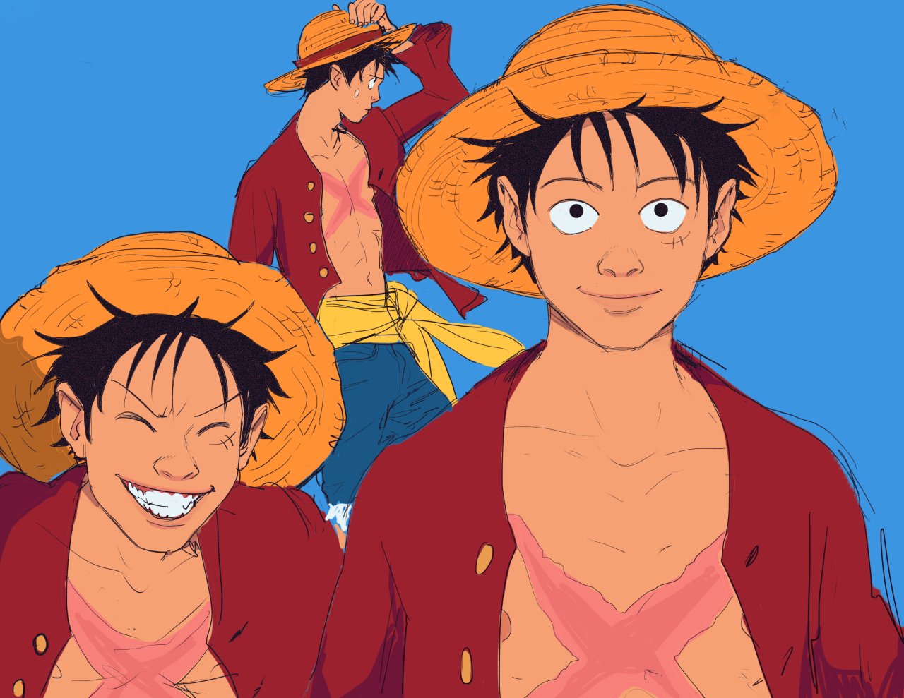 Mangalho on Twitter "luffy & usopp ( https //t.co/RPtceZz6md" / Twitter