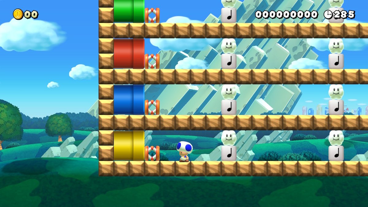 Triggz_09's tweet photo. When you try to make a vs level but you don't play vs #Springfail #SuperMarioMaker2 #NintendoSwitch https://t.co/lbMNLeERMx