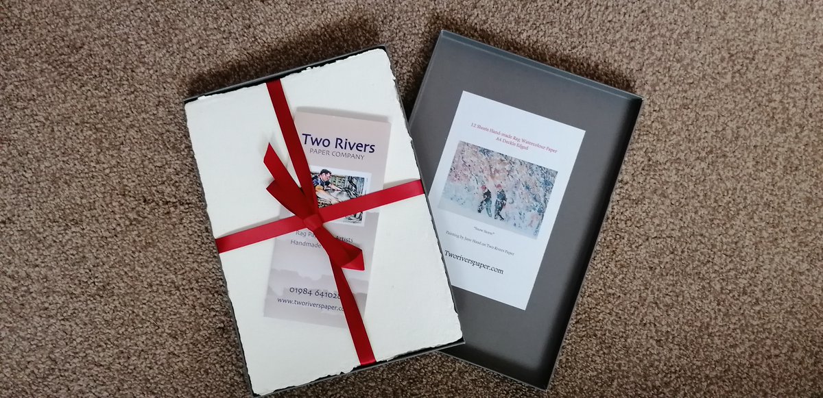 Order received @tworiverspaper many thanks Jim