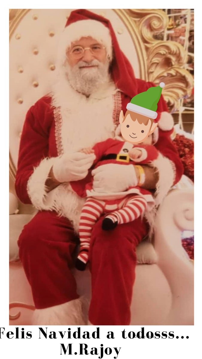 Si que está la cosa mal en centro comercial RioShopping Valladolid M.Rajoy o ese señor a quien usted se refiere... está trabajando de papá Noel.