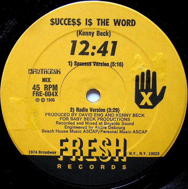 11/ BDP appear for the first time next, but they’re not actually BDP.12:41 are BDP but in their first existence with the members being KRS-1, Scott La Rock and Levi 167. $ucce$$ Is The Word is mixed by Mantronik. Simon Harris (or Froggy) has fun scratching over this in parts.