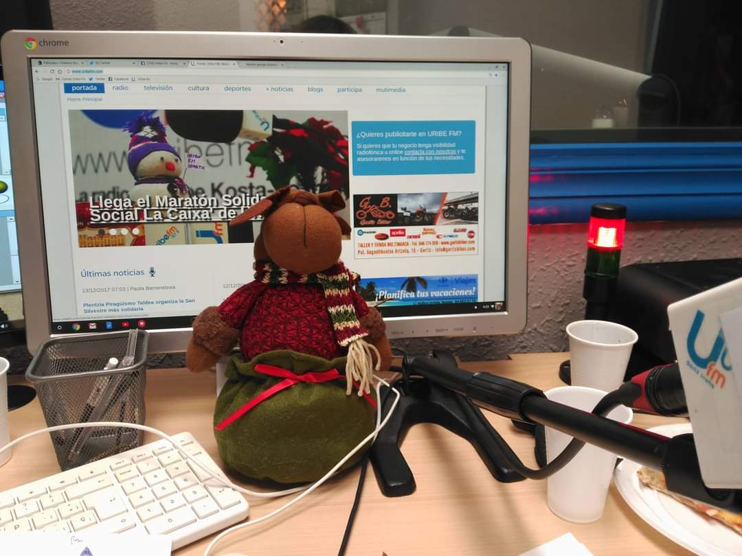 Hoy me he acordado de lo importante que era ##MaratonUribeFm. Cuando la esencia de la Navidad y de la radio se juntaban para formar un cóctel precioso para regalar ilusión y diversión a todos los oyentes de <a href="/UribeFM/">Uribe Fm</a>