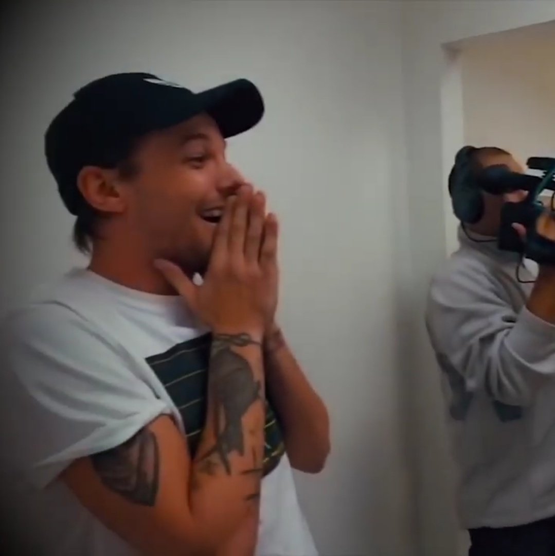 literally throws the cake on the girl's face and then feels bad