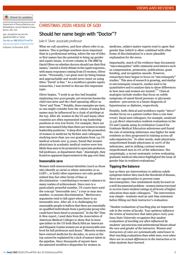 Julie Silver, MD tweet media