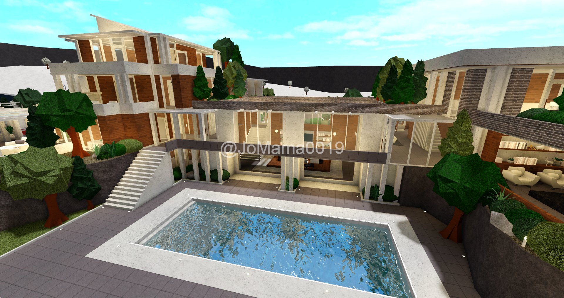 BLOXBURG: Modern House Speedbuild