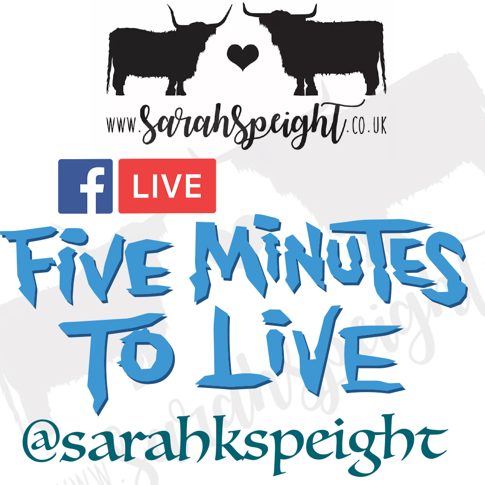 Live in 5!!! 

Follow us on Facebook for our live event! @sarahkspeight 🐂

facebook.com/sarahkspeight

We will be sharing some of our products and answering your❓

#FacebookLive #HighlandCows #ShopLocal #SpendLocal #SarahKSpeight #Takeover #ChristmasDelivery #ChristmasGiftIdeas
