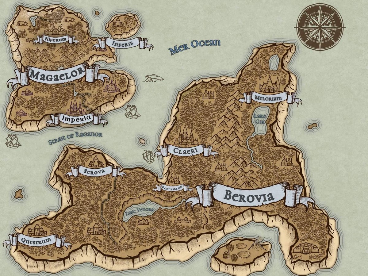 Check out the map for The Fate of Crowns. Made by my amazing hubby. 

Find out more about the upcoming series at rebeccalgarciabooks.com